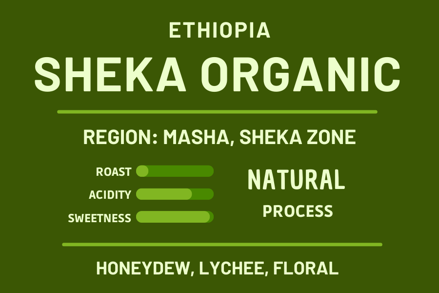 Ethiopia Sheka Organic Natural